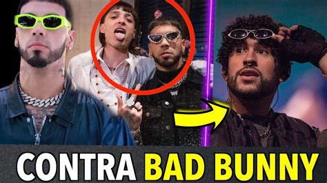 ANUEL Y PESO PLUMA SE UNEN PARA DESTRONAR A BAD BUNNY Bad Bunny