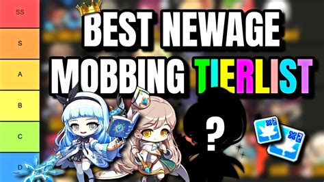 Maplestory Reboot BEST NEW AGE Mobbing TIERLIST YouTube