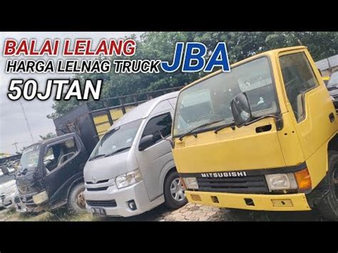 Harga Lelang Truck Jba Fuso Canter Lohan Dutro Lelang Paket Truck