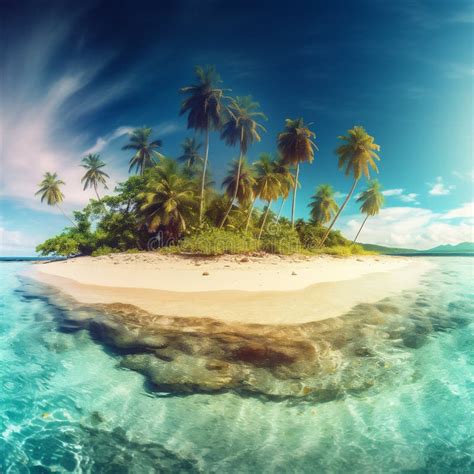 Desert Island Wallpaper