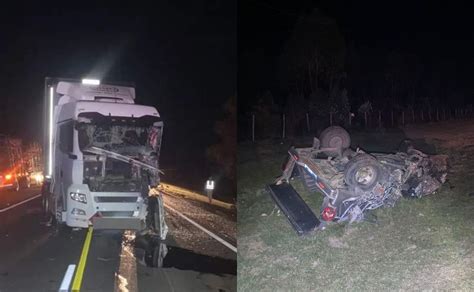 Siniestro Fatal En Ruta 9 Choque Frontal Entre Una Camioneta Y Un Camión Tiempo De Noticias