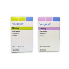 Vargatef Mg Soft Capsules Nintedanib Vargatef