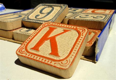 Victorian Toy Letter Blocks Victorian Girls Room Victorian Toys