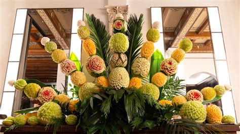 Fruit and Vegetable Carving in NYC - Custom Culinary Designs