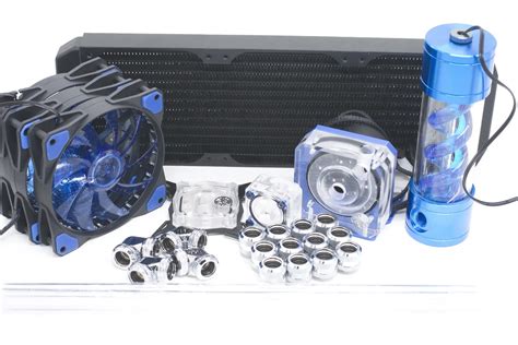 Bykski Water Cooling Kit For Cpu Rigid Tube Intel Amd 360mm Copper