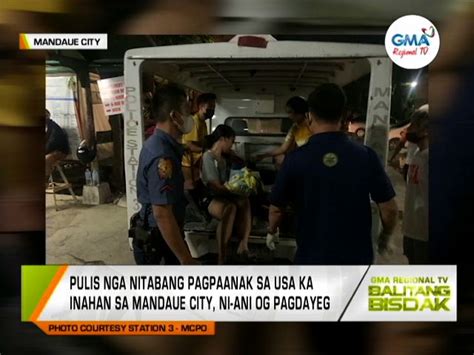 Balitang Bisdak Bayanihong Buhat Sa Pulis Balitang Bisdak Gma