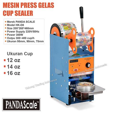 Jual Mesin Cup Sealer Alat Pres Gelas Minuman Press Cup Sealer Shopee