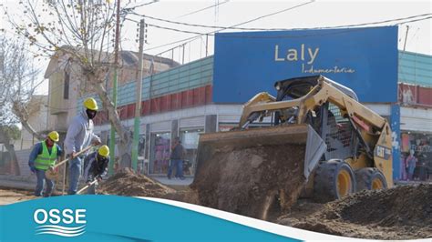 Así avanzan los trabajos de renovación de las redes cloacales y de agua