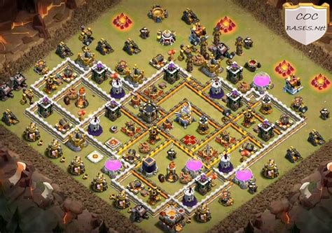 10 Best TH11 Base Links 2021 - TH11 Farming, Hybrid, Trophy, War Bases