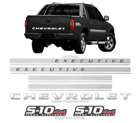 Kit Adesivo Chevrolet S Executive Completo Flex Ou Turbo