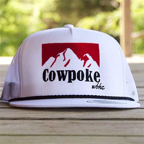 Whiskey Bent Hat Company 5 Panel Snapback Trucker Hat Stylish Cowpoke