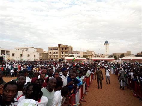 12 Photos En Images Le Meeting De Ousmane Sonko Aux Parcelles