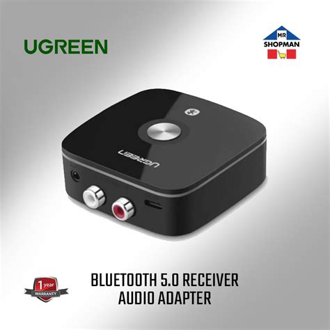 Ugreen Wireless Bluetooth Audio Receiver W Mm Rca Adapter