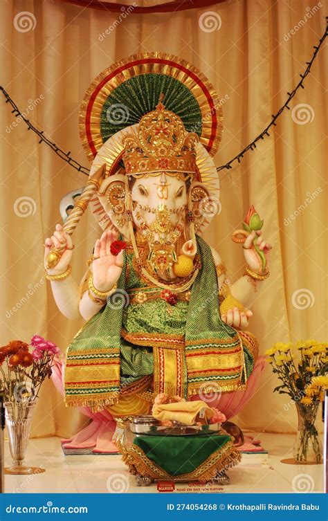 God Statue in the Temple India Stock Photo - Image of color, heritage ...