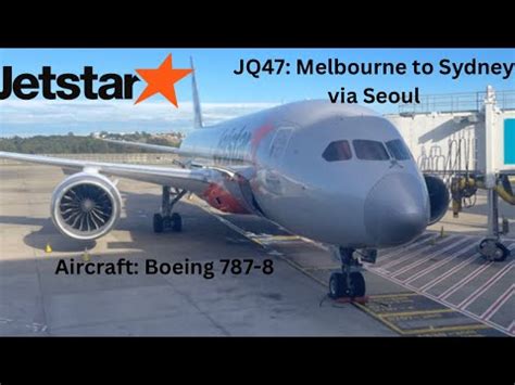 FIRST EVER VLOG Flight JQ47 Economy Melbourne To Sydney Via Seoul