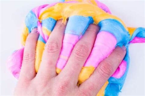 How To Make Fluffy Slime Without Contact Solution