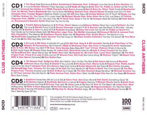 Va 100 Hits Club Anthems