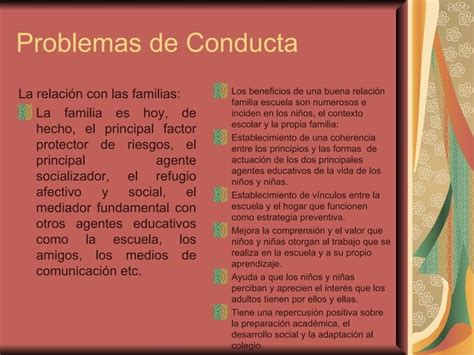 Problemas De Conducta PPT