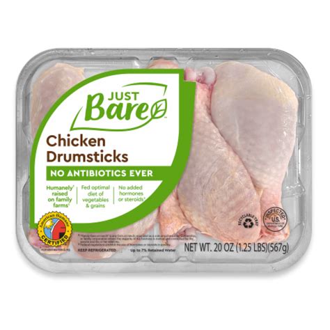 Just Bare Fresh Chicken Drumsticks 20 Oz Fred Meyer