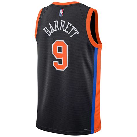 Unisex Nike Rj Barrett New York Knicks 202223 Swingman Jersey City