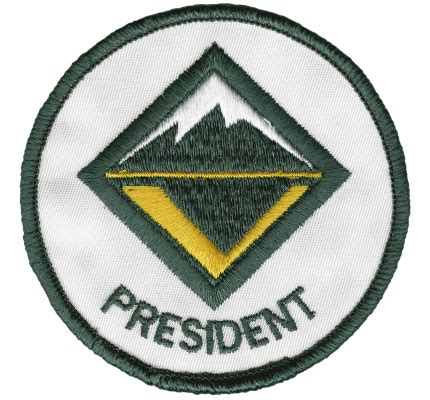 venturing president emblem boy scouts  america