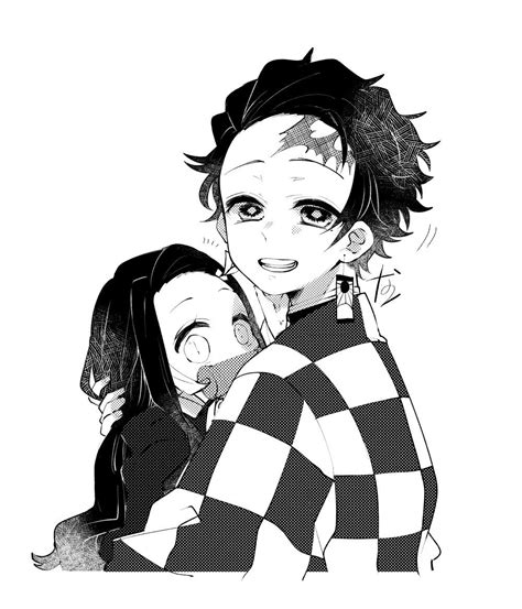 Tanjiro And Nezuko Sketch