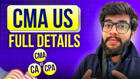 CMA US Jobs Fees CMA Vs CMA Vs CPA YouTube