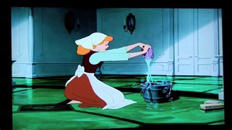 Cinderella Doing Chores