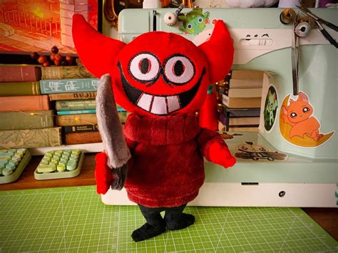 Bob Velseb Plush Its Spooky Month Inspired Unofficial Etsy