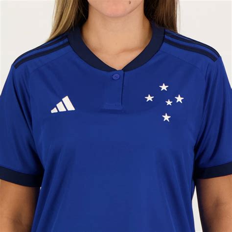 Camisa Adidas Cruzeiro I Feminina Futfanatics