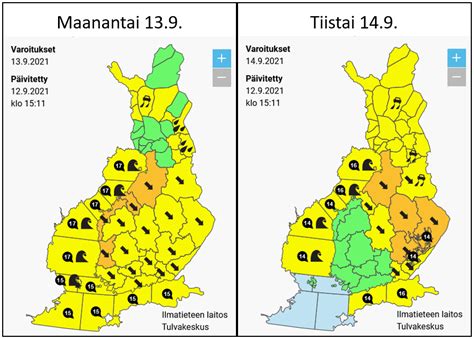 Ilmatieteen Laitos On Twitter Viikko Alkaa Tuulisessa Ja Sateisessa