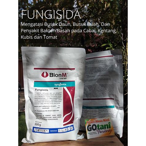 Jual BION M SYGENTA FUNGISIDA BUSUK DAUN Dan BUAH Shopee Indonesia