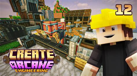 Minecraft Create Arcane Engineering Ep 12 Automatisation De La