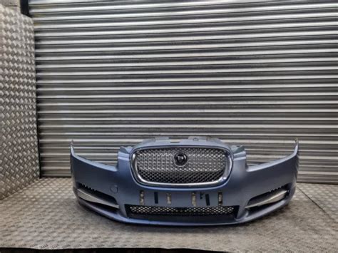 Jaguar Xf X Complete Bumper Front In Blue