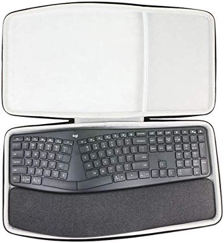 Co Crea Hard Travel Carrying Case For Logitech Ergo K Keyboard Case