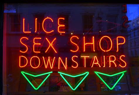 Lice Sex Shop Bookshops Old Hospitals And Autumnal London Street