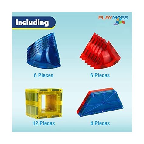 Playmags Pcs D Blocs Magn Tiques Pour Les Enfants En Savoir Fo