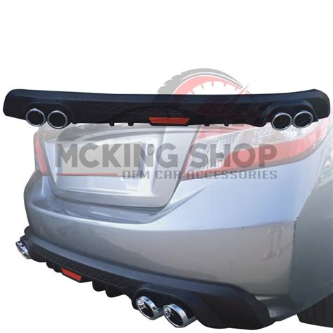 Mitsubishi Mirage G4 2019 2020 Rear Bumper Diffuser Black At 1999