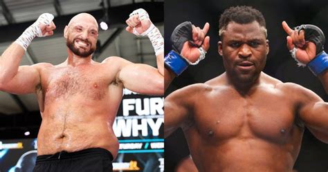 Francis Ngannou Va Remporter Gros En Combattant Tyson Fury Découvrez La Somme Arts Martiaux