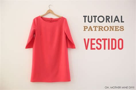 Diy Patrones Y Tutorial Vestido Rojo B Sico Manualidades