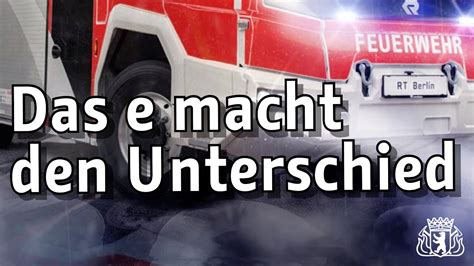 Das Elhf Der Berliner Feuerwehr Youtube