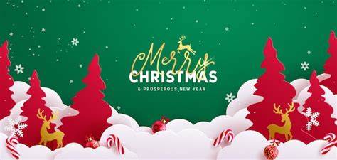 Premium Vector Merry Christmas Greeting Vector Design Christmas