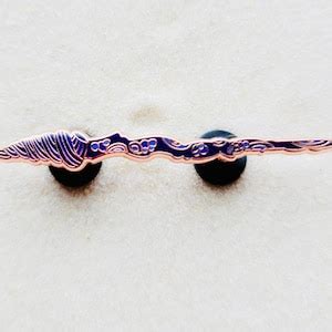 Sea Witchs Wand Enamel Pin Sea Witch Collection Etsy