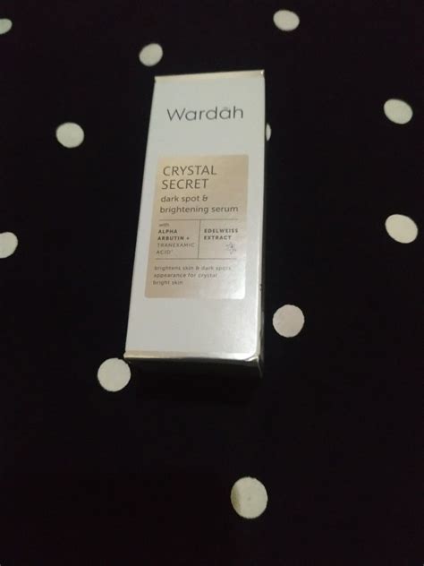 Wardah Crystal Secret Dark Spot Brightening Serum Ml Kesehatan