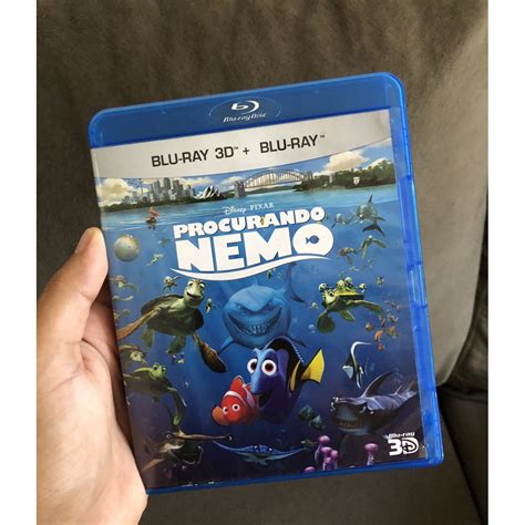 Blu Ray Mais Blu Ray 3d Procurando Nemo Duplo Shopee Brasil