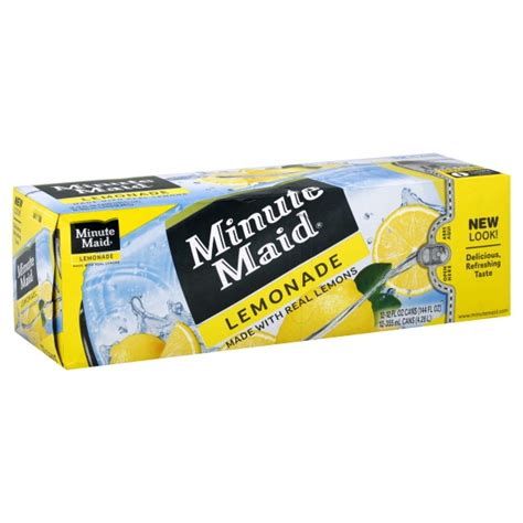 Minute Maid Lemonade - 12 pk