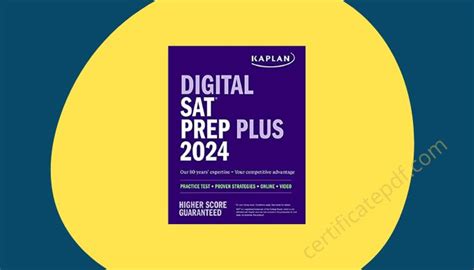 Kaplan Digital SAT Prep Plus 2024 PDF