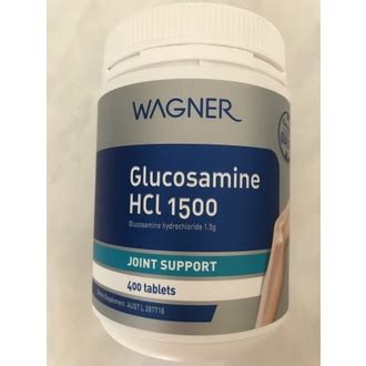 Wagner Glucosamine Hcl Tablets Shopee Malaysia