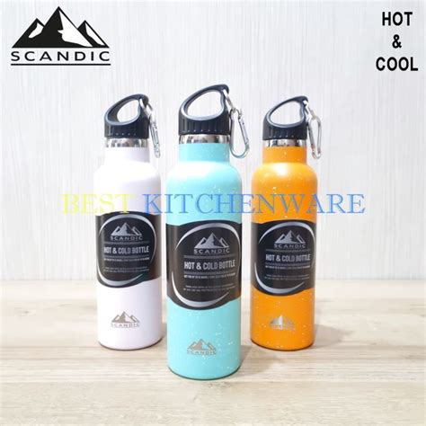 SCANDIC Hot Cool Tumbler 600ml Botol Stainless 304 Panas Dingin Lazada Indonesia