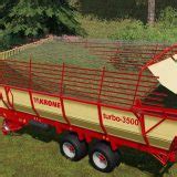 Old Forage Wagons Tandem V 1 0 FS19 Mod FS19 Net